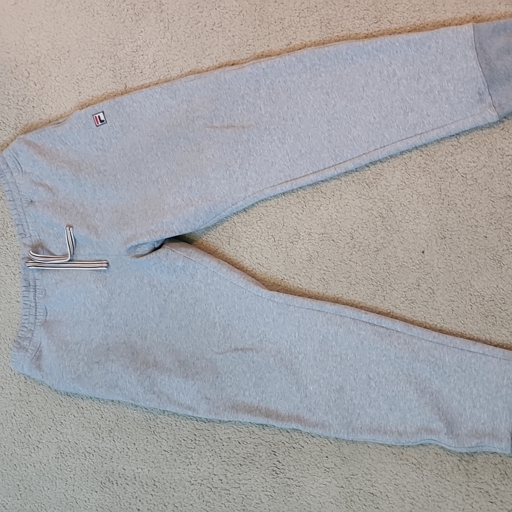Gray sweat pants